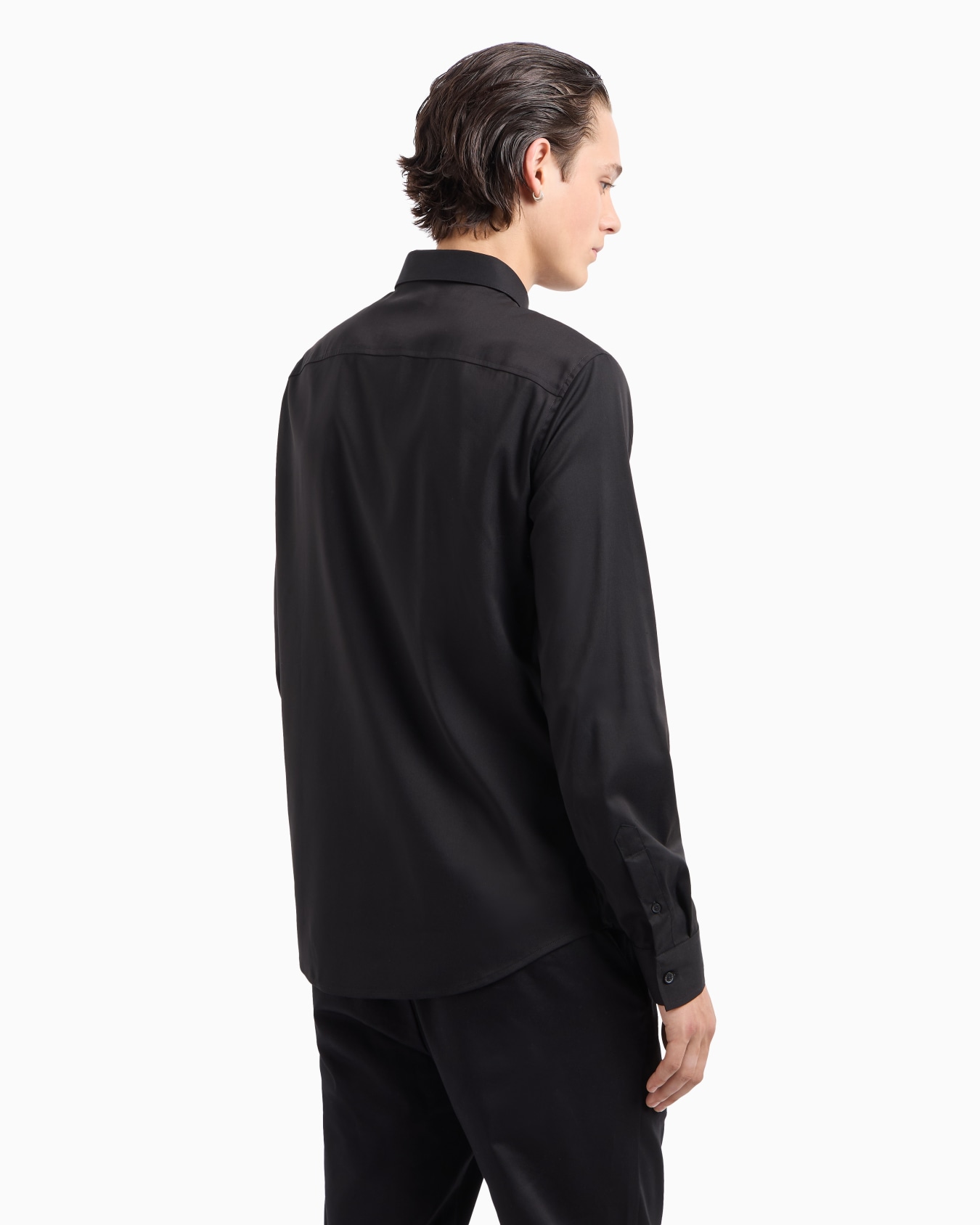 Regular fit shirt in ultra stretch fabric