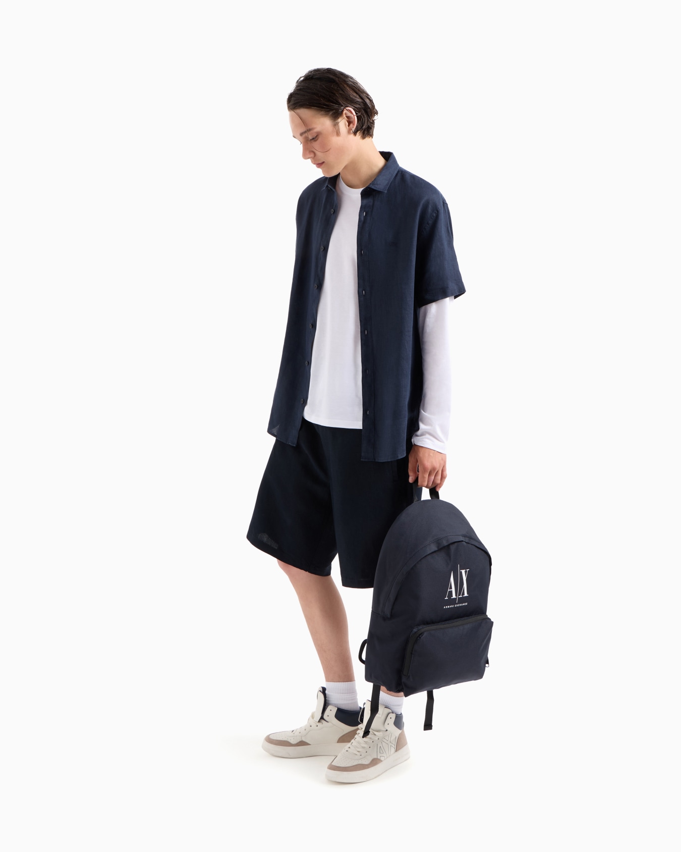 Regular fit cotton shirt Diapositiva 1