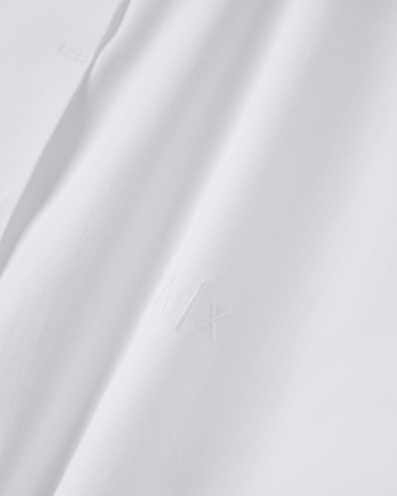 Slim-fit dress shirt in stretch cotton satin Essential Slide 5