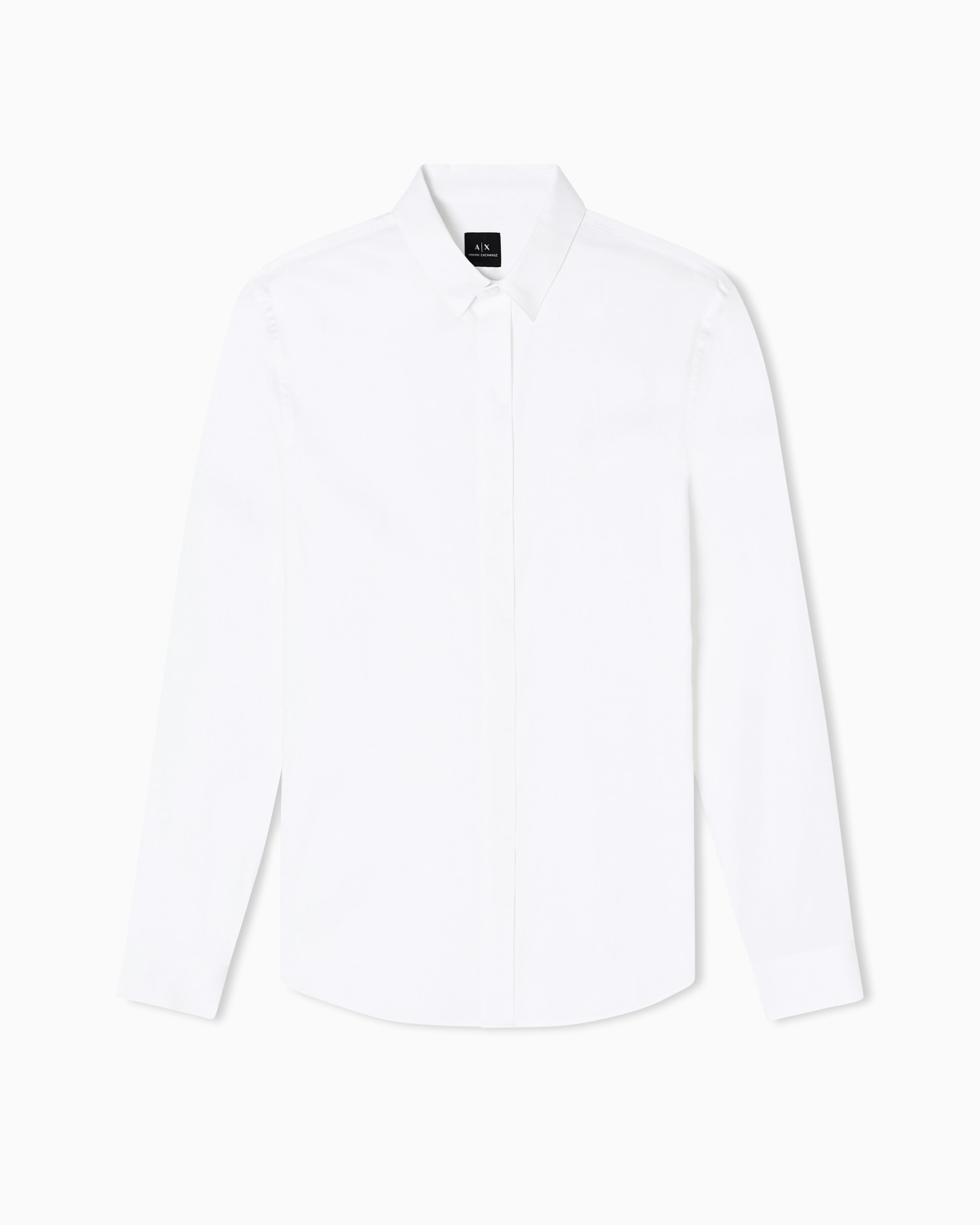 Slim fit cotton shirt Slide 0