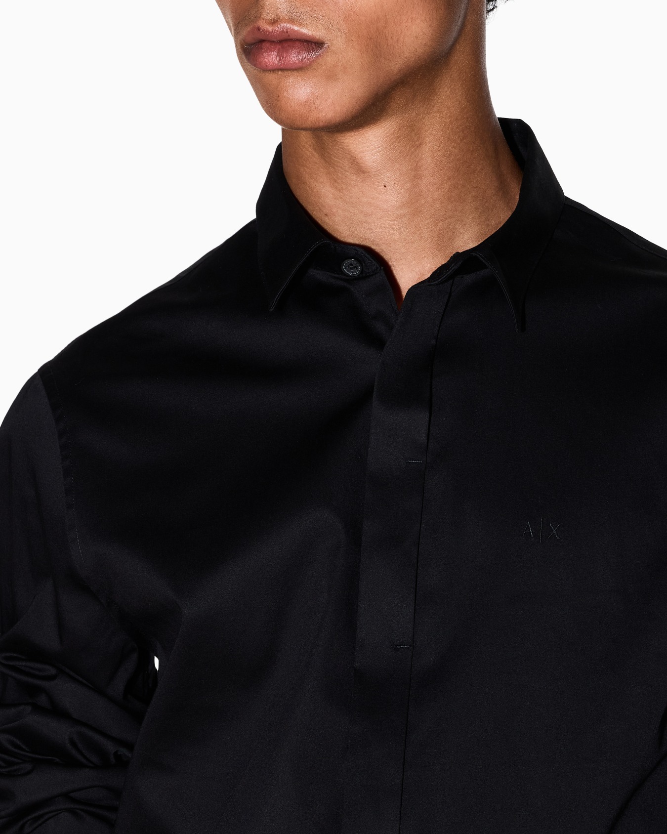Slim fit cotton shirt Slide 4