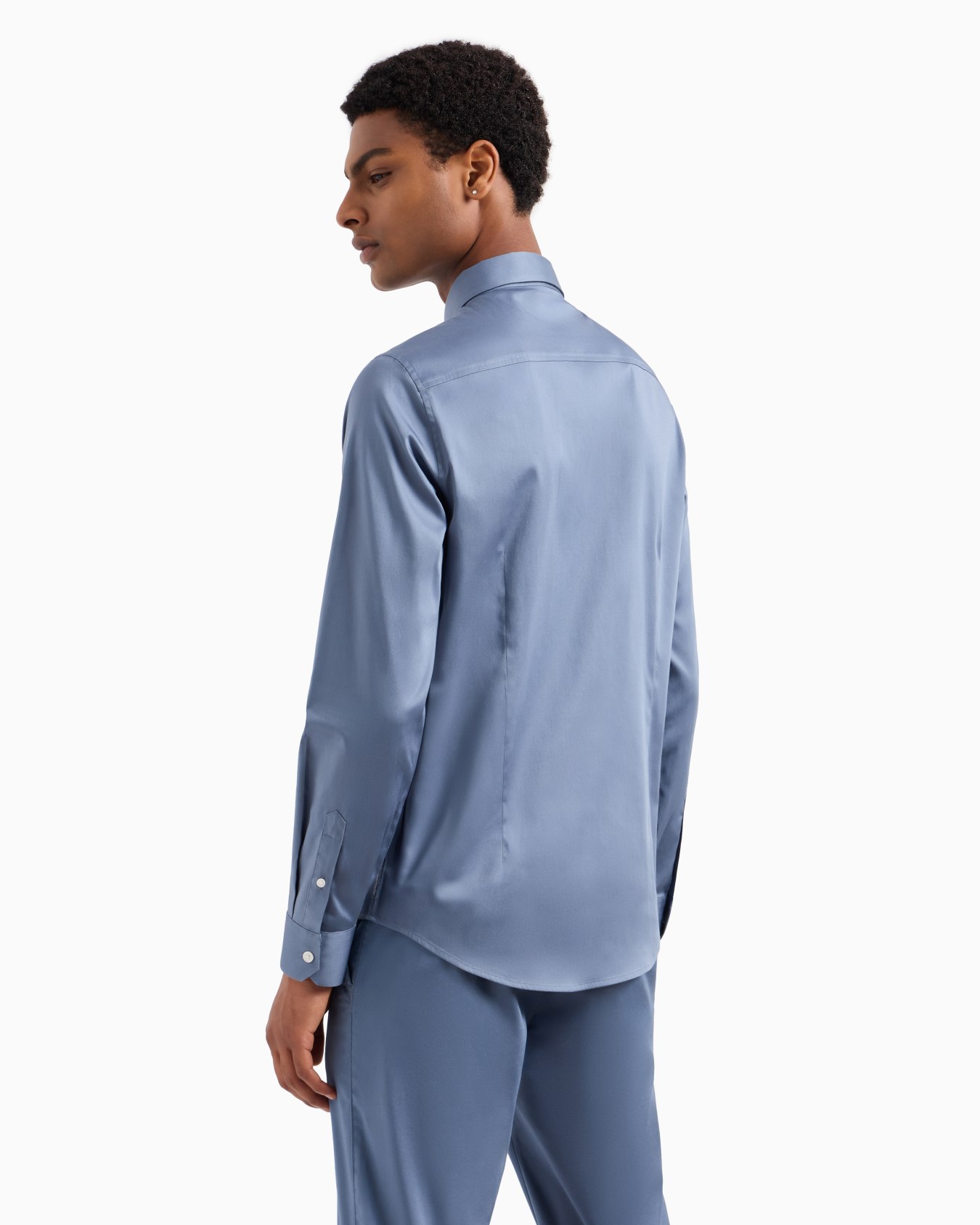 Regular fit cotton shirt Slide 2