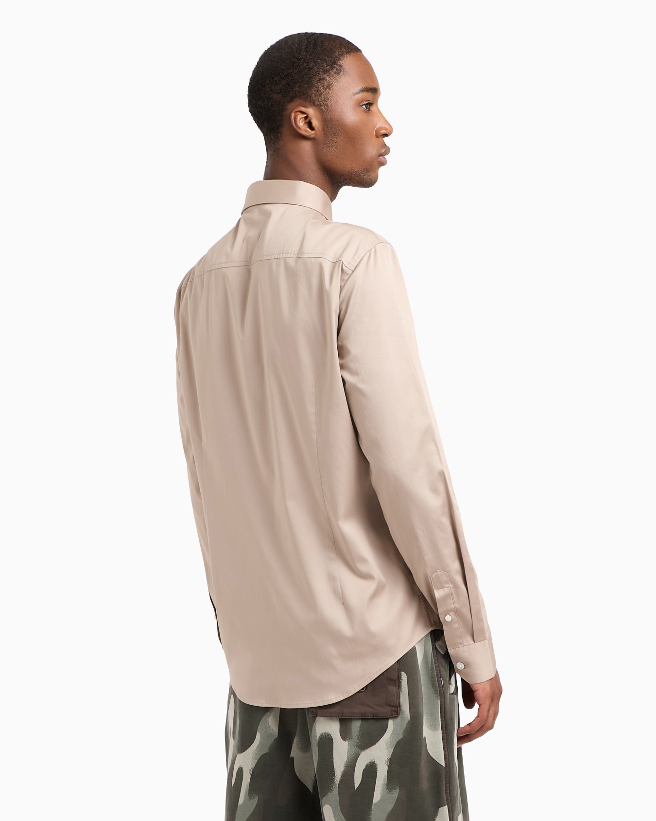 Regular fit cotton shirt Slide 2