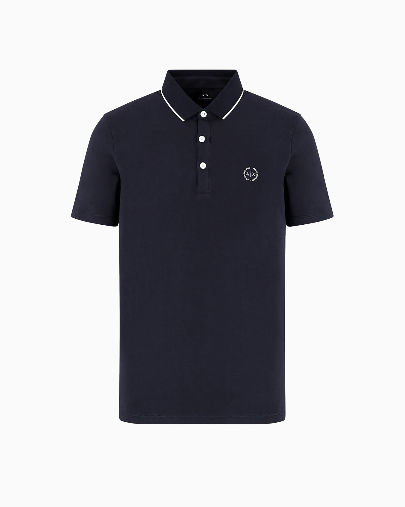 Polo en piqué avec logo Diapositive 0