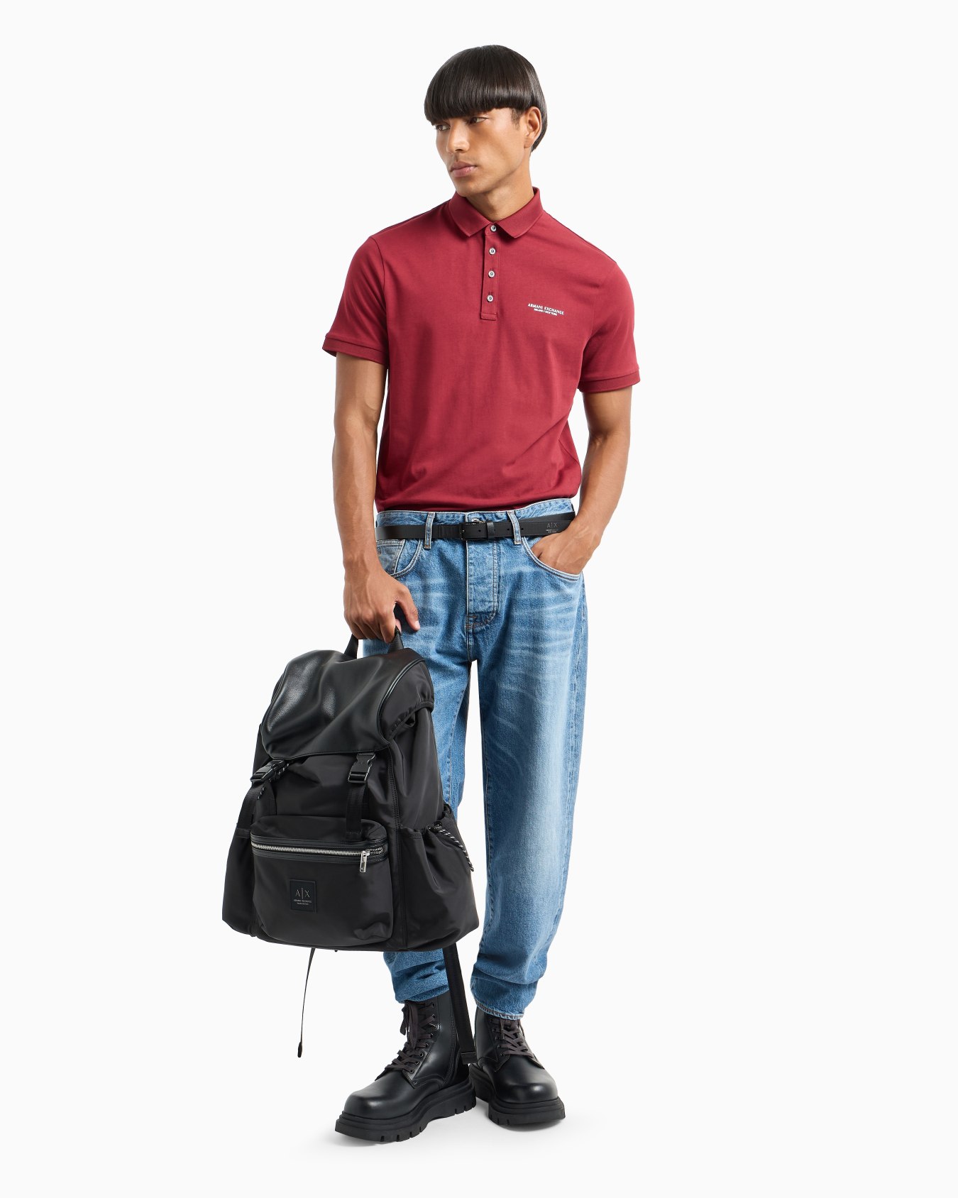 Polo en jersey Milan/New York Diapositive 3