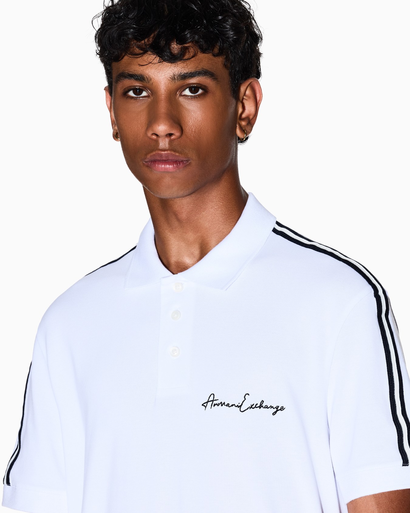 Regular fit polo shirt with Signature Logo Slide 4