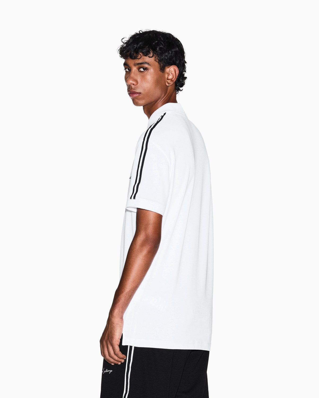 Classic Stretch Pique Polo Slide 5