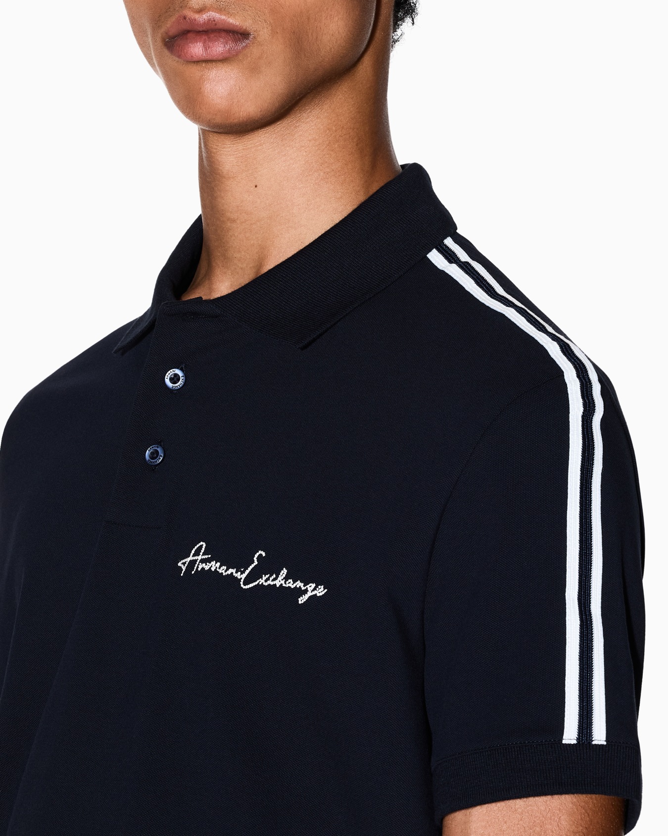 Regular fit polo shirt with Signature Logo Slide 4