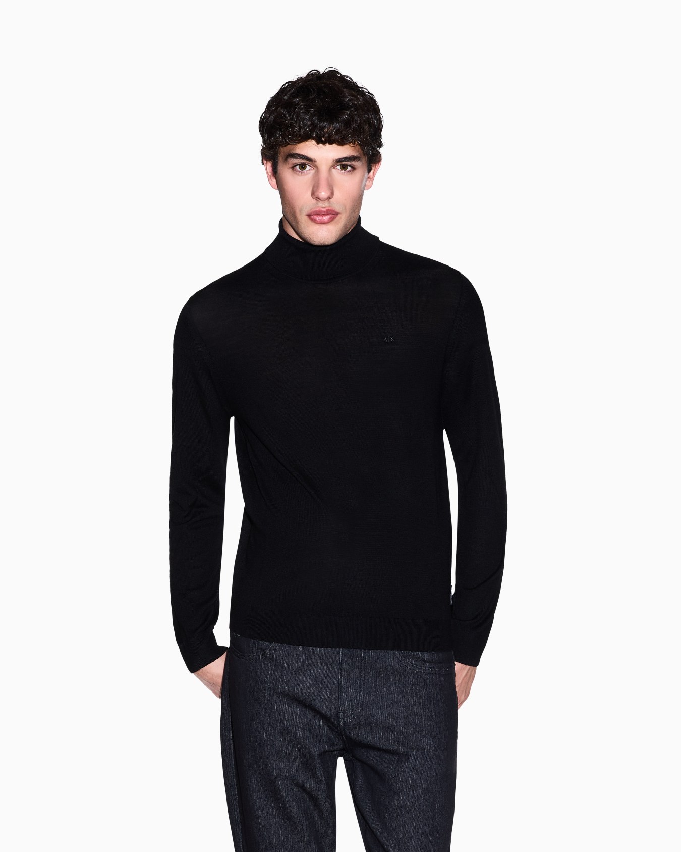 Virgin wool turtleneck sweater Slide 3