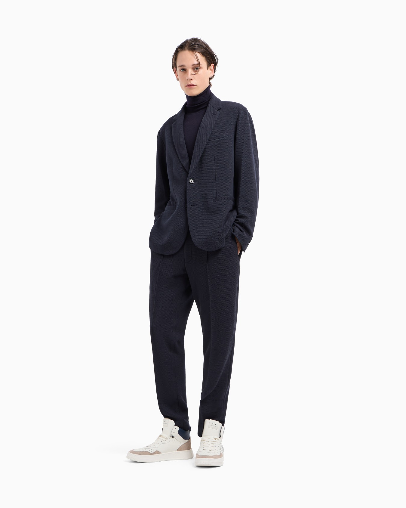 Virgin wool turtleneck sweater Slide 1