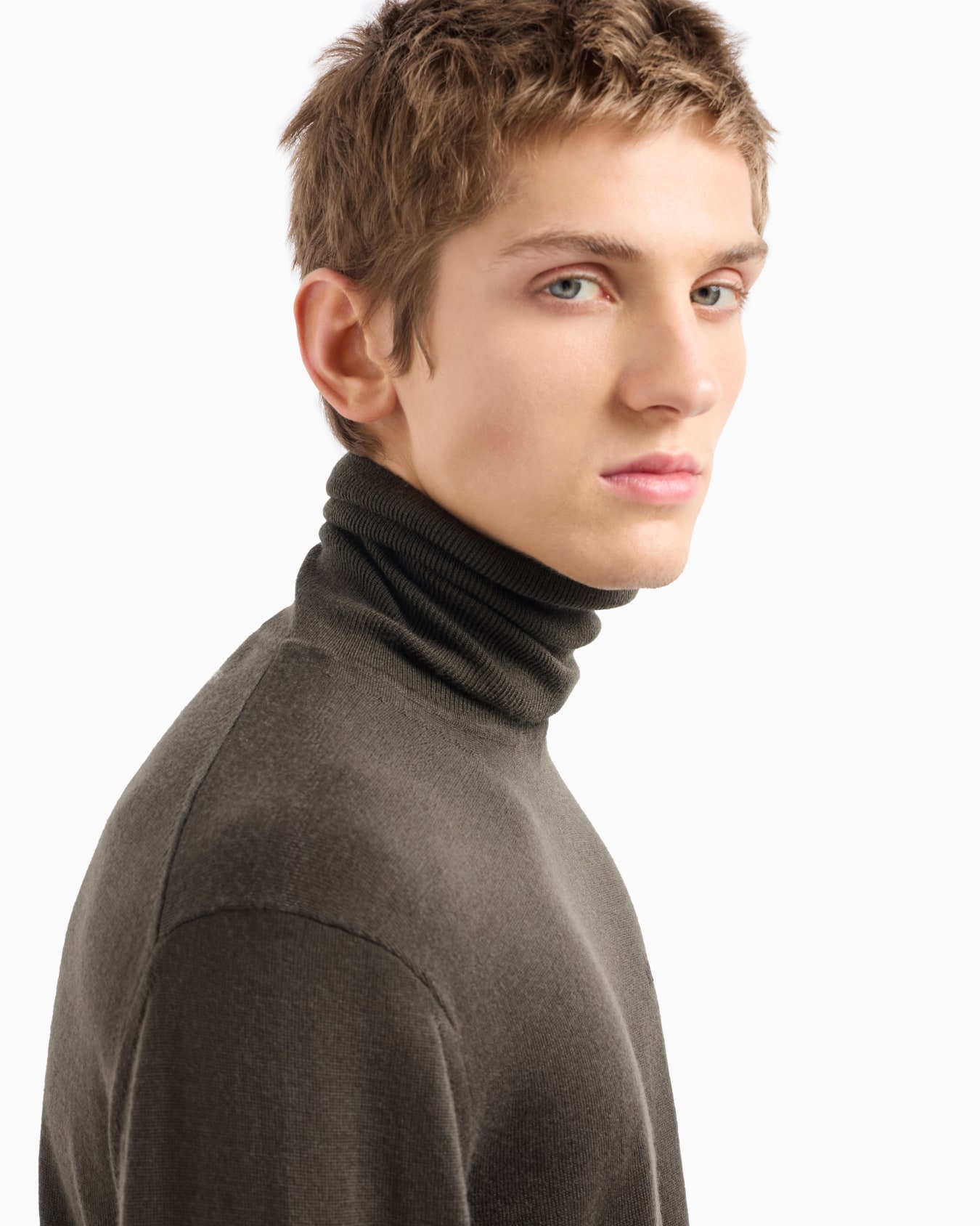 Pull col roulé en laine vierge Diapositive 4