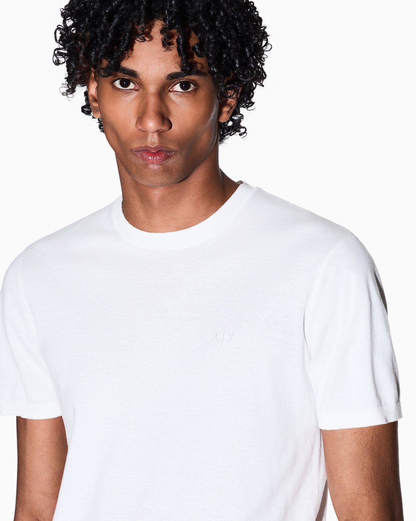  Organic Cotton Knit T-Shirt Slide 4