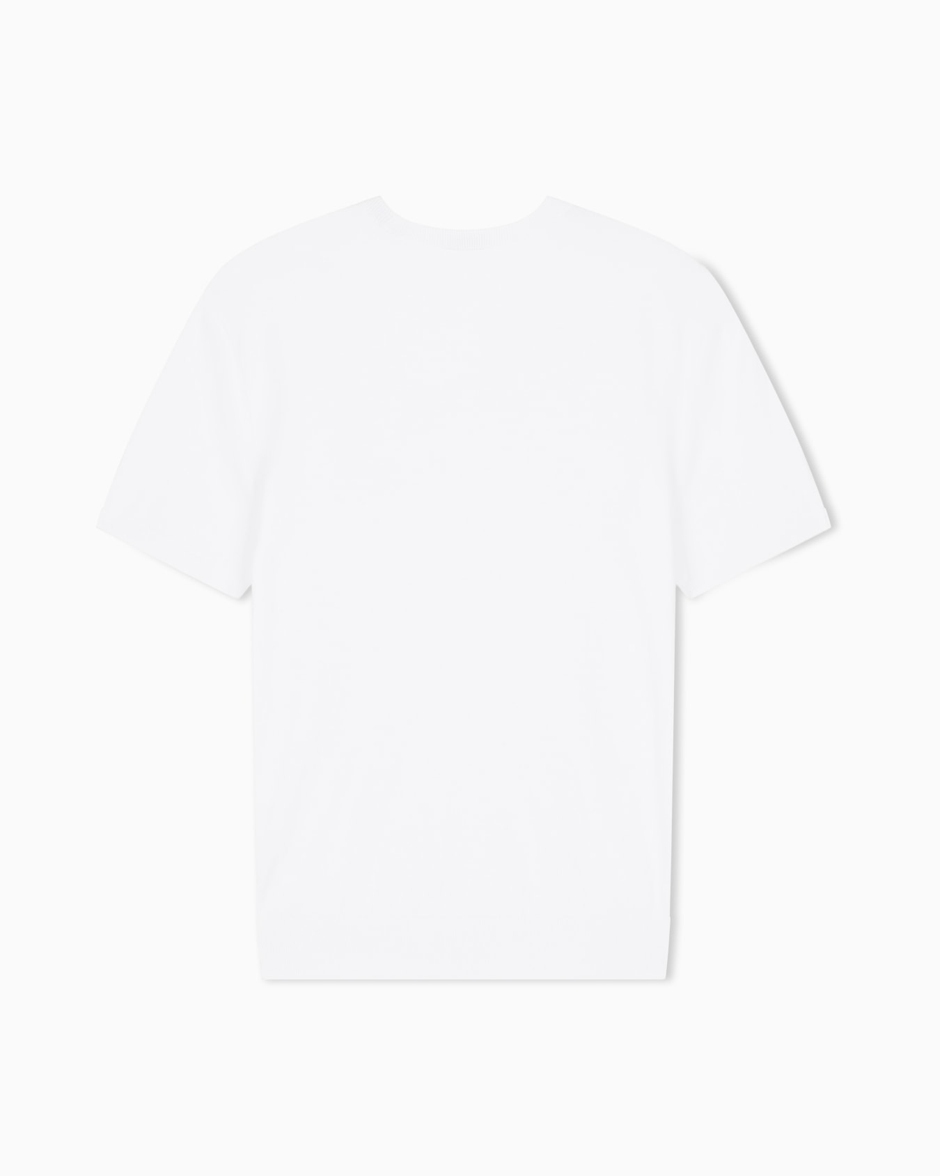 Organic shirt in cotton with a cut-out  Slide 2