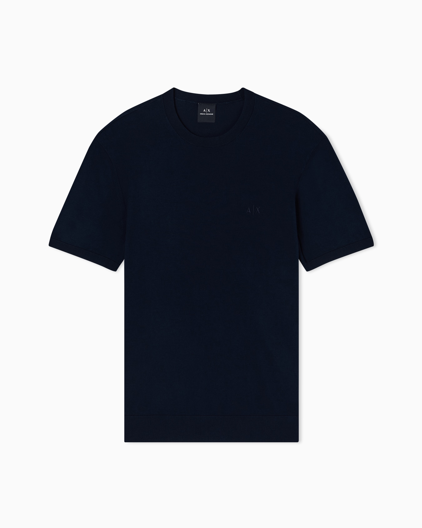  Organic Cotton Knit T-Shirt Slide 0
