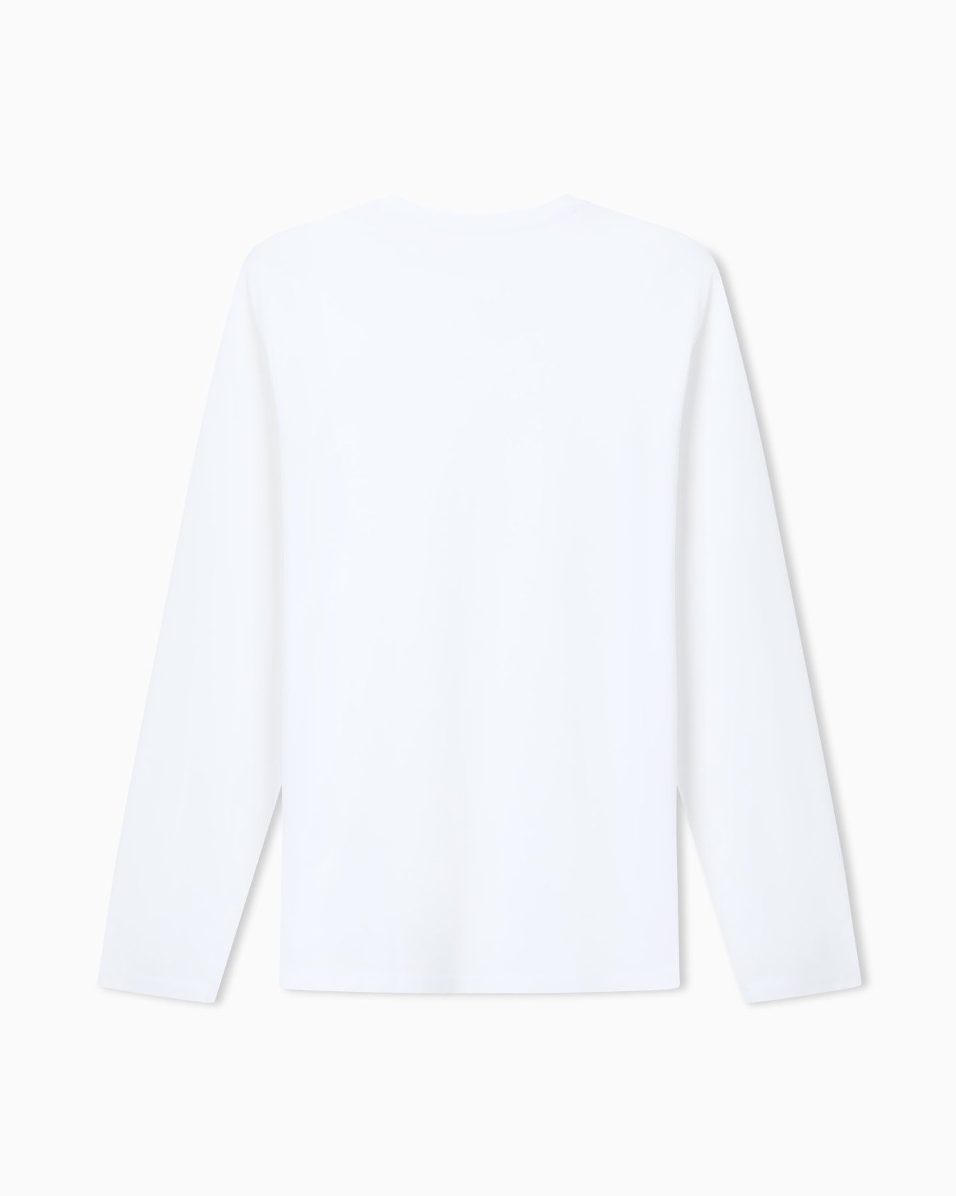 Camiseta de algodón Pima de manga larga Diapositiva 2