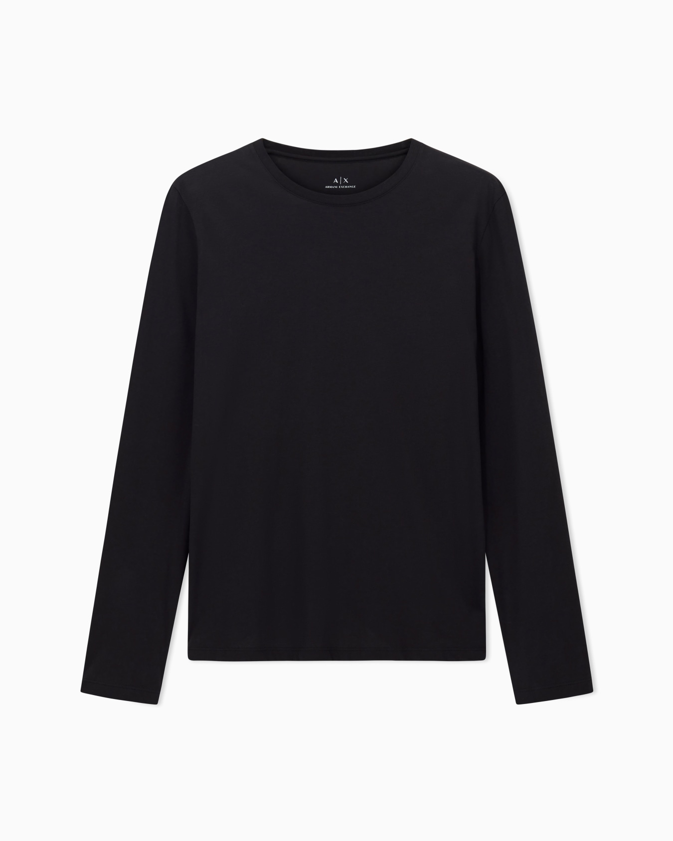 Pima Cotton Long Sleeve T-Shirt Slide 0