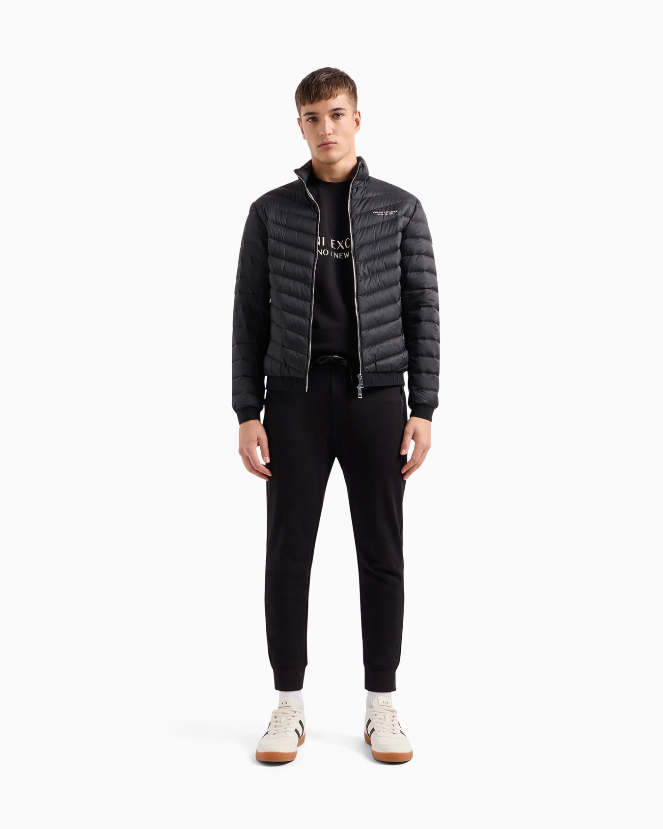 Stretch fabric sweatshirt Slide 1