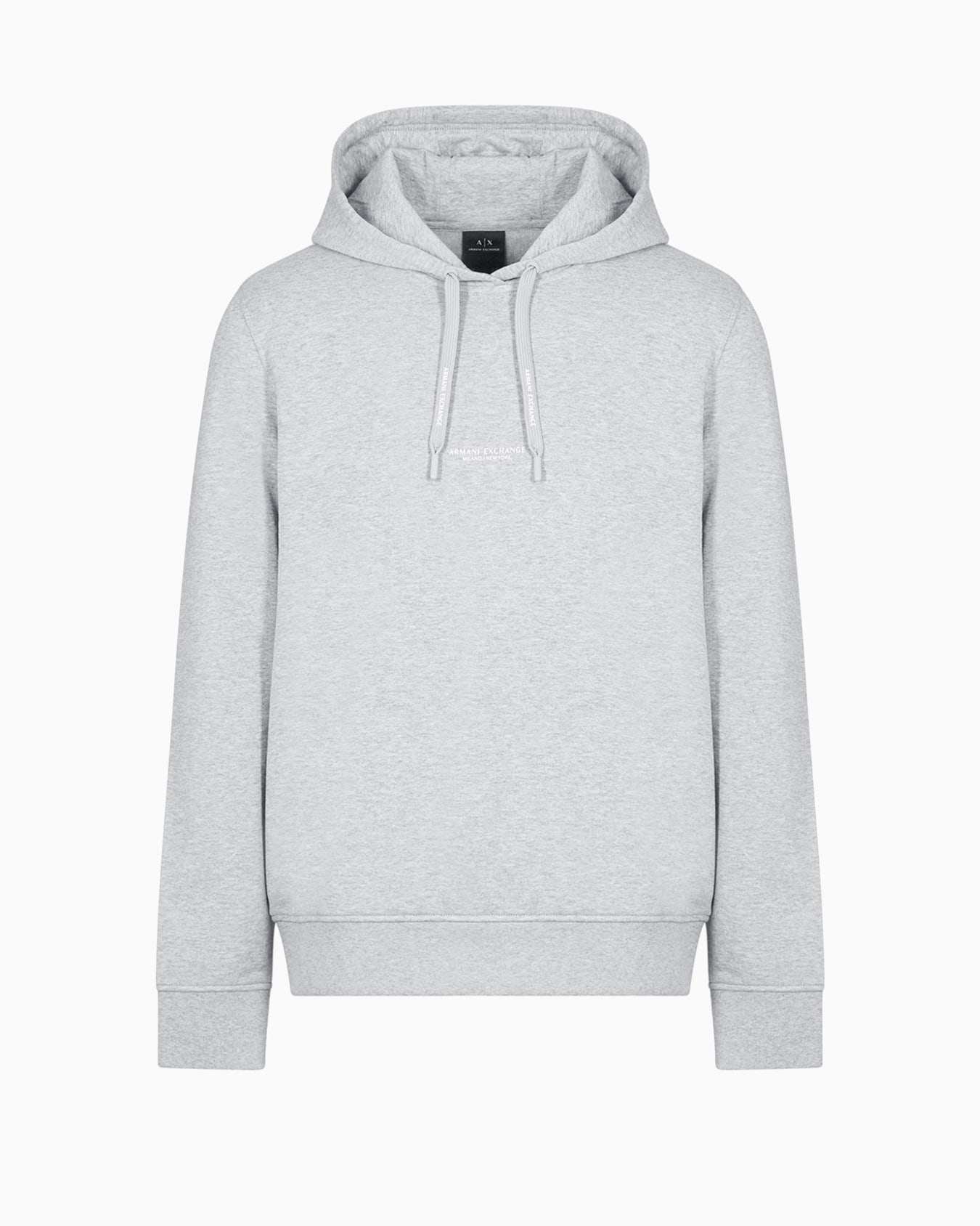 Felpa con cappuccio in cotone French Terry con logo Slide 0