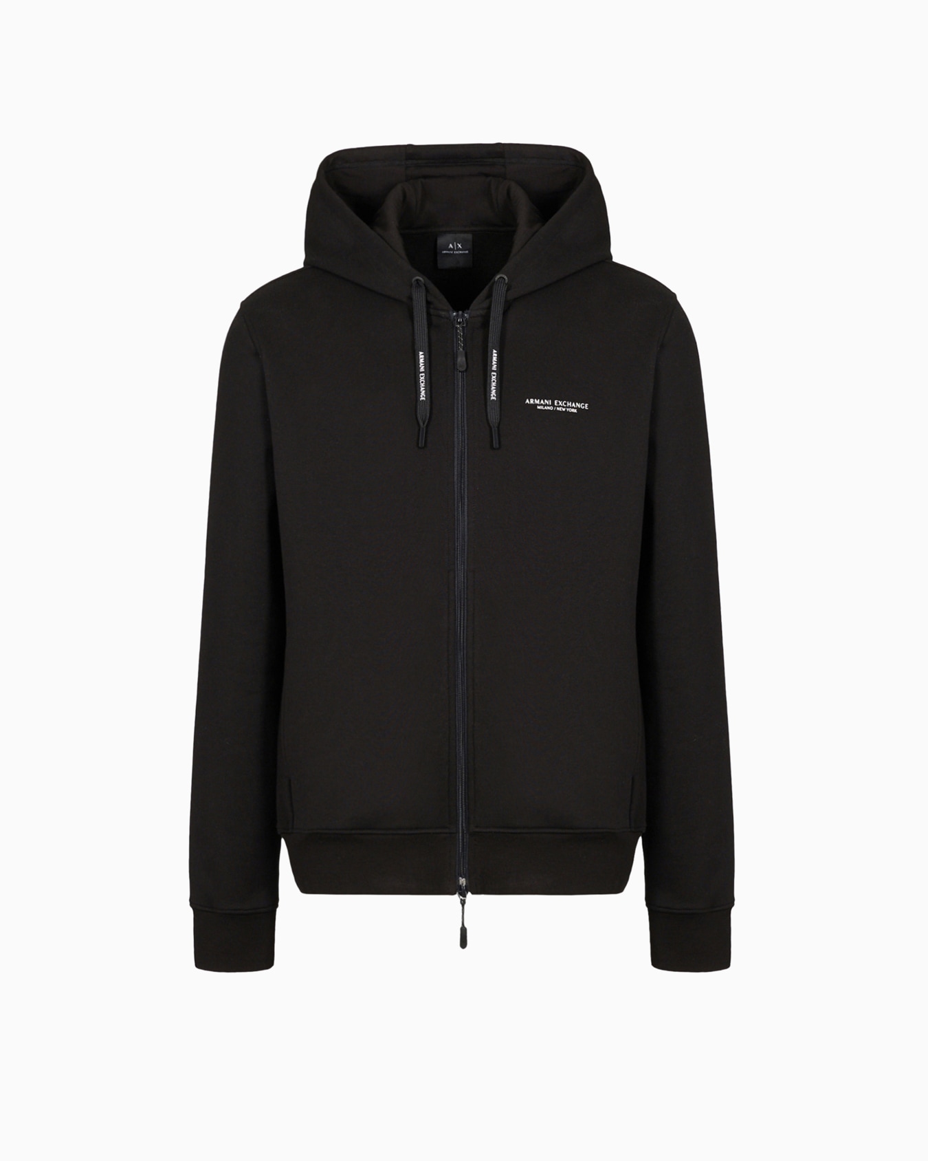 Stretch fabric zip-up sweatshirt Slide 0
