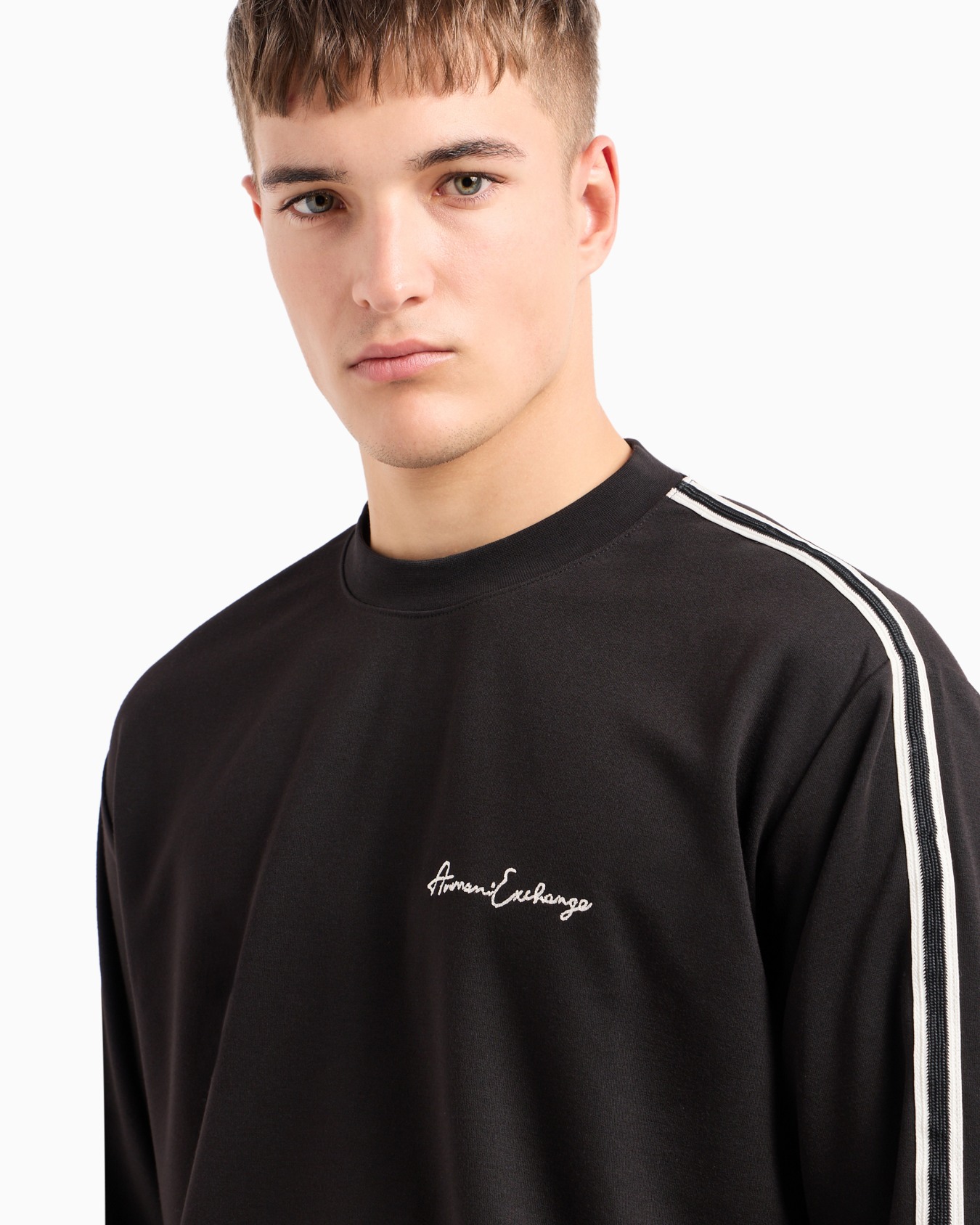 Logo Signature Crewneck Sweatshirt Slide 4