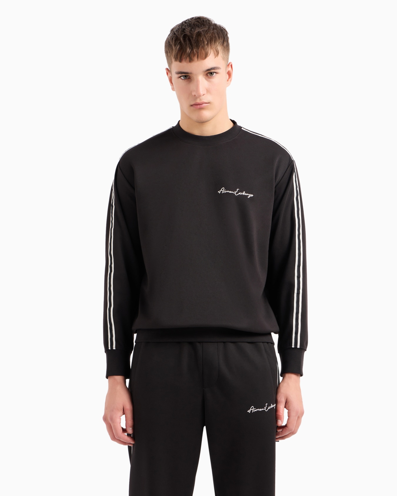Logo Signature Crewneck Sweatshirt Slide 3