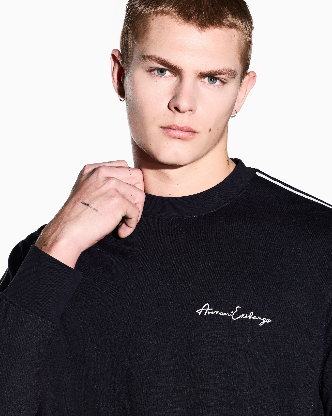 Felpa girocollo Logo Signature Slide 6