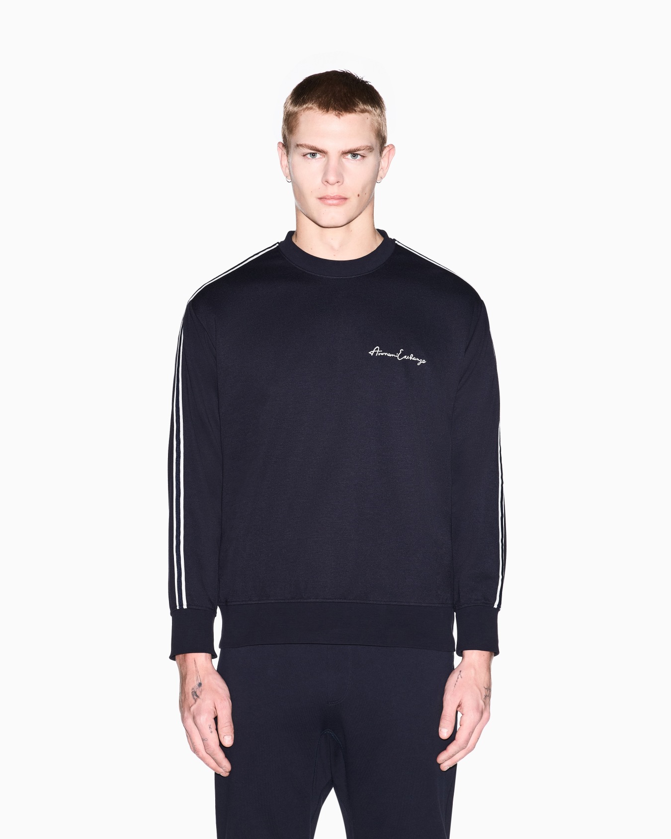 Felpa girocollo Logo Signature Slide 3