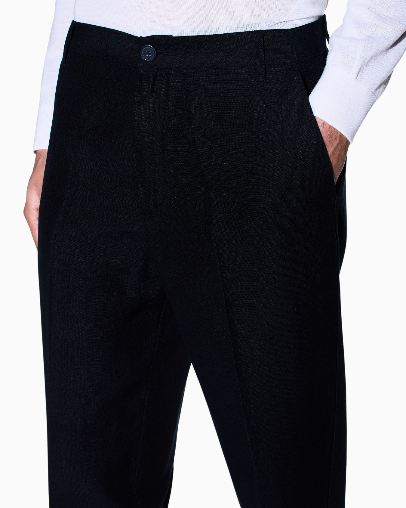 Poplin chino trousers Slide 4