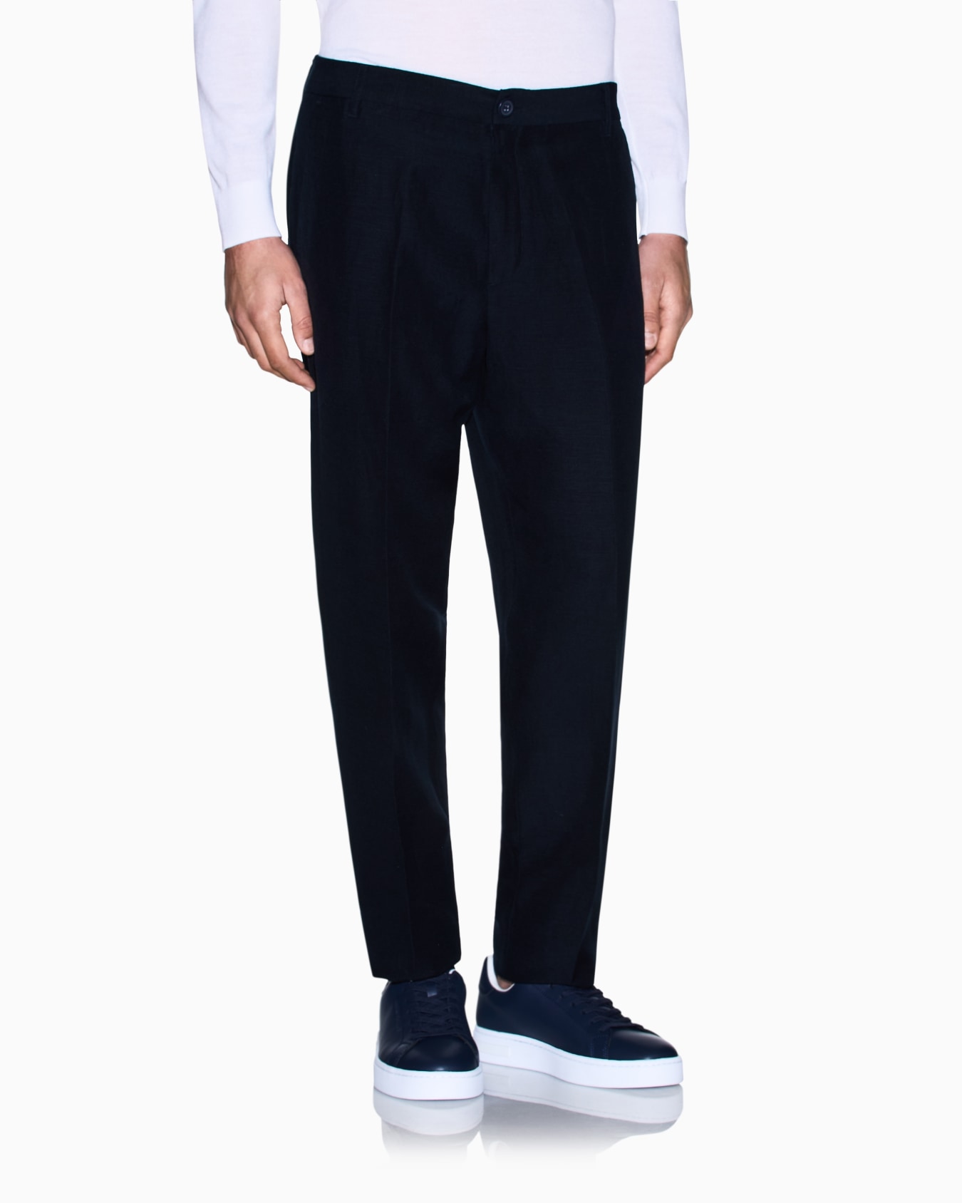 Poplin chino trousers Slide 3