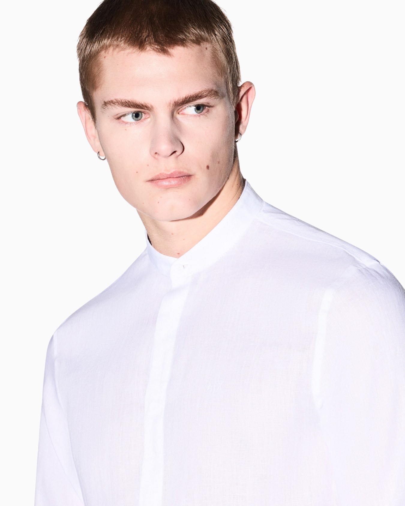 Regular fit gabardine trousers Slide 5