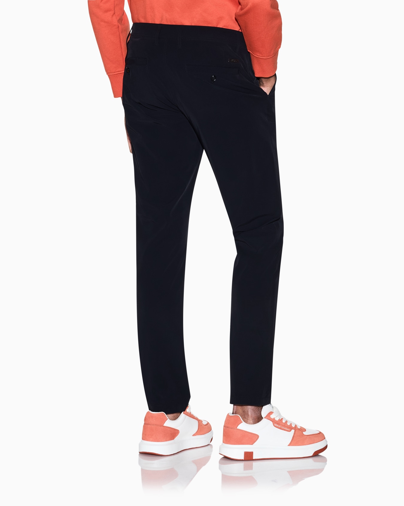  Pantalones clásicos de sarga ultra elástica Diapositiva 5