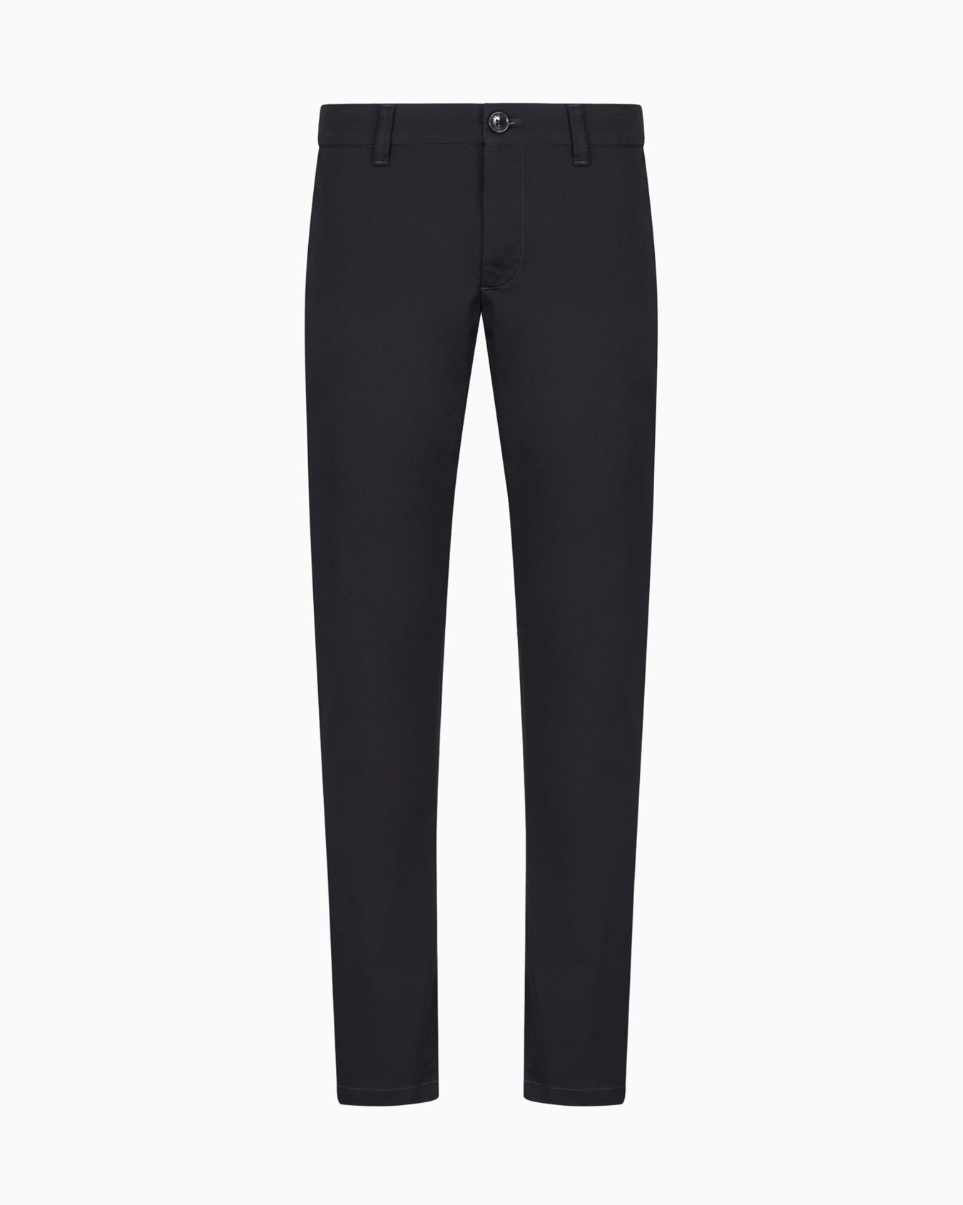 Pantalón slim fit en sarga ultraelástica Diapositiva 0