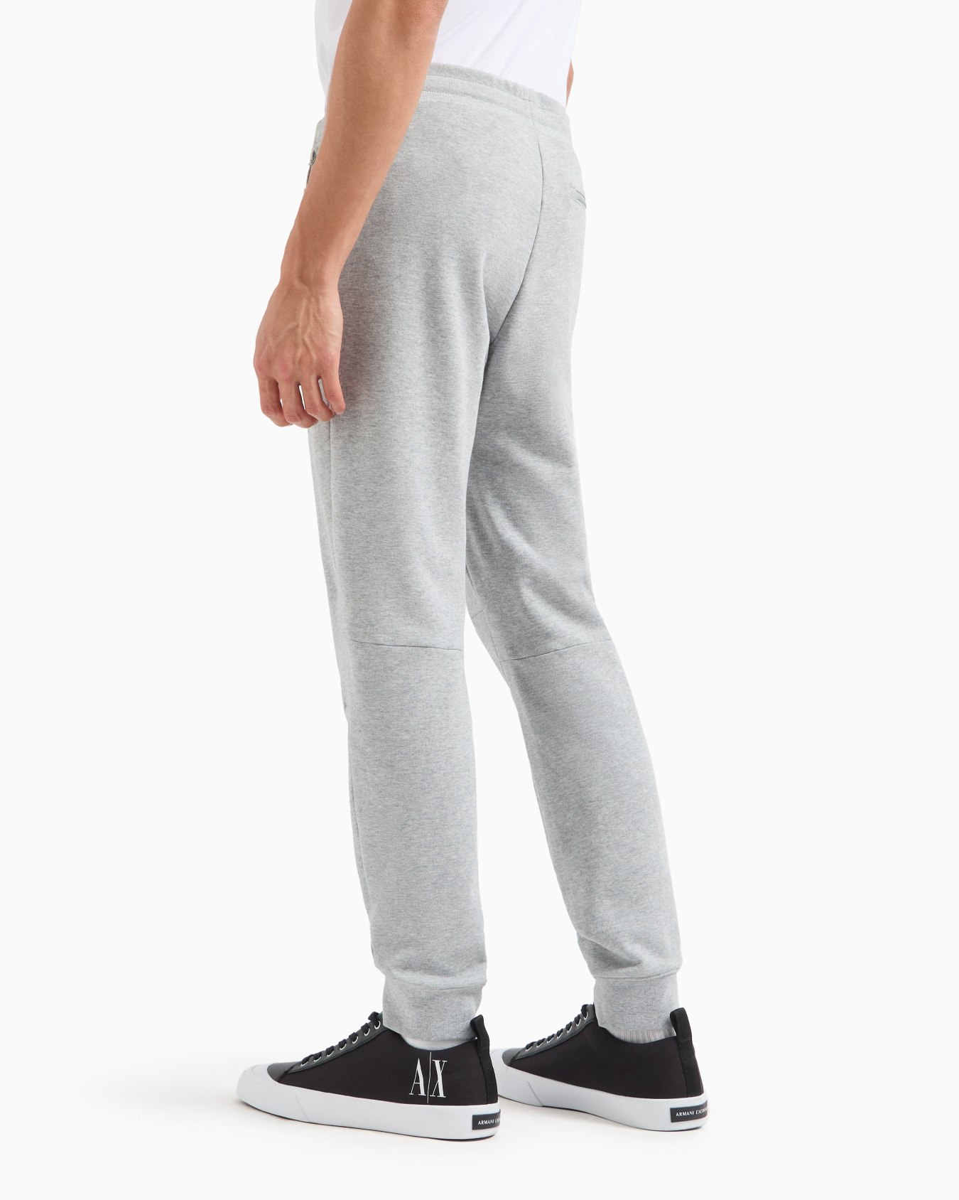 Soft yarn jogger pants with logo Slide 2