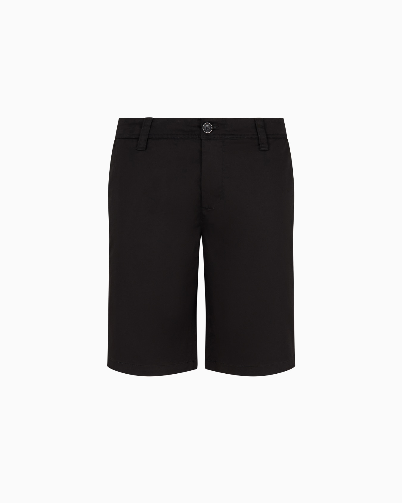 Bermuda shorts in satin stretch fabric Slide 0