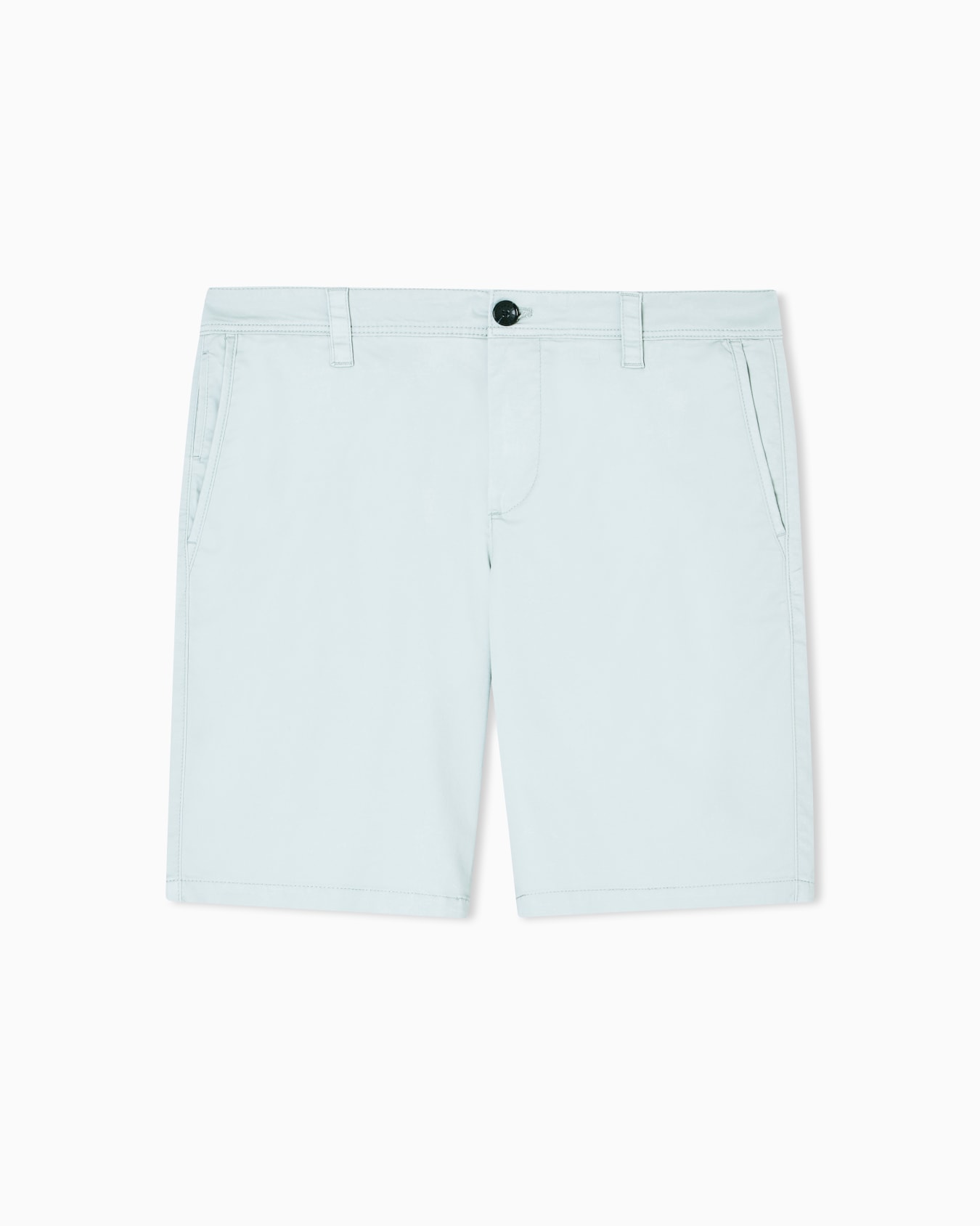 Bermuda shorts in satin stretch fabric Slide 0