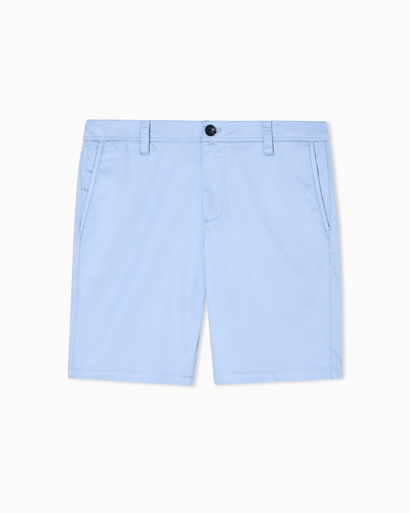 Bermuda shorts in satin stretch fabric Slide 0