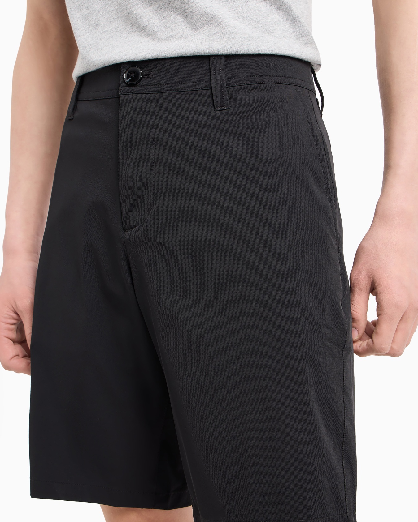 Bermuda shorts in stretch gabardine Slide 4