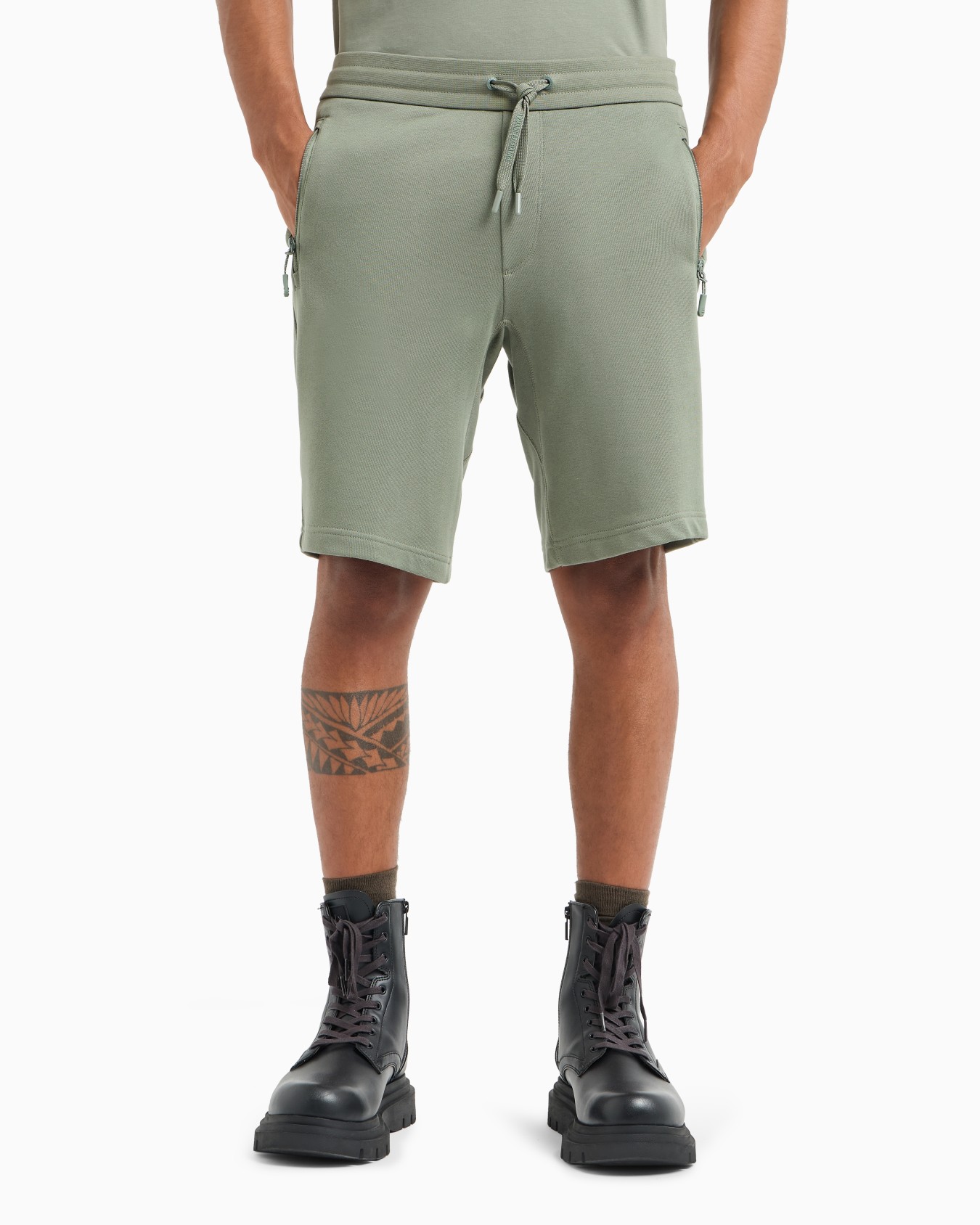 Shorts in french terry Slide 1