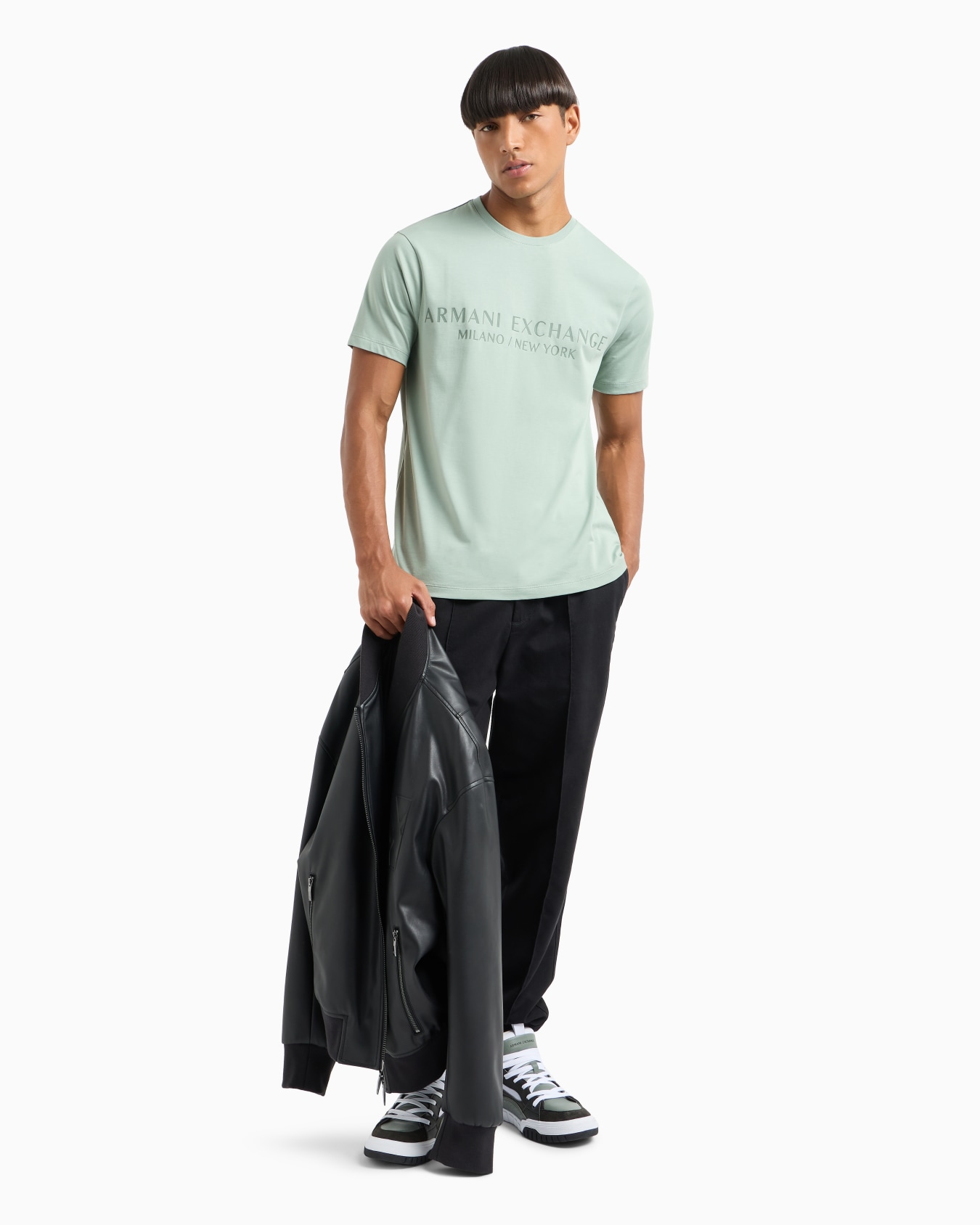 Camiseta de punto slim fit Diapositiva 3