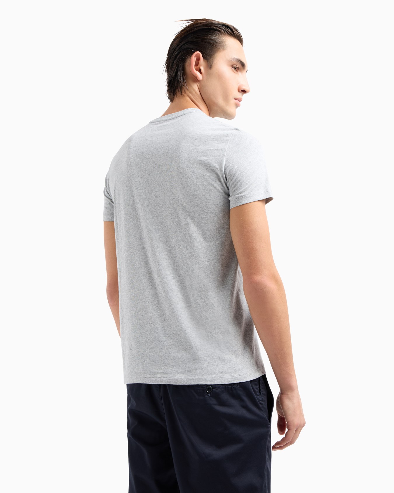 Slim fit T-shirt with logo  Slide 2