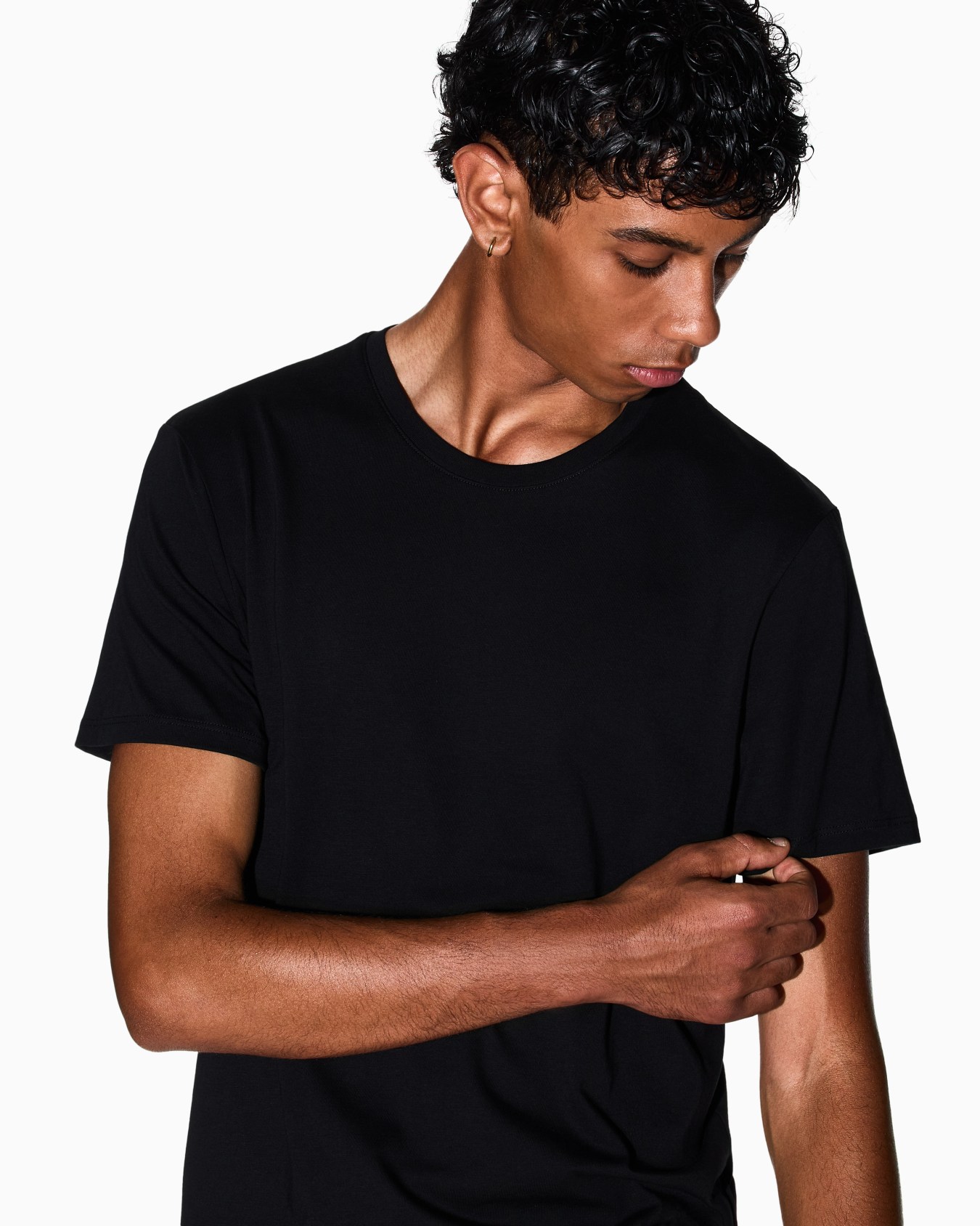 Slim fit Pima cotton T-shirt Slide 4