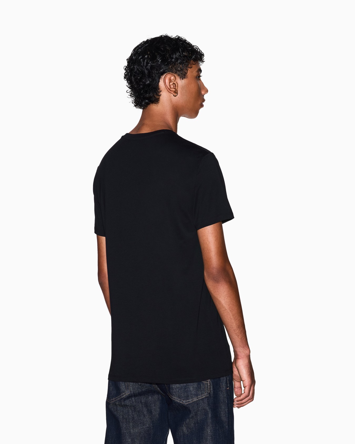 Slim fit Pima cotton T-shirt Slide 2