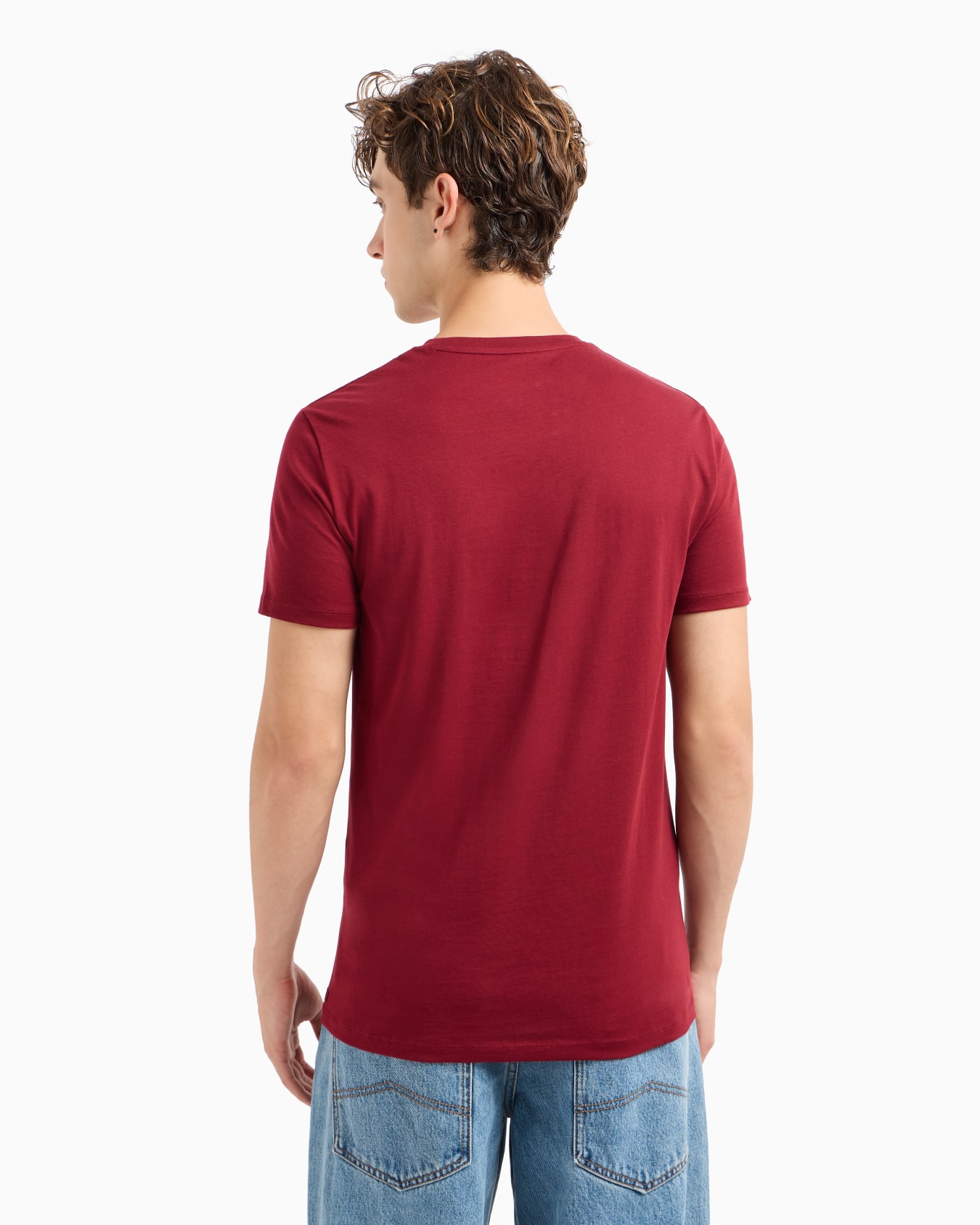 Slim fit Pima cotton T-shirt Slide 2