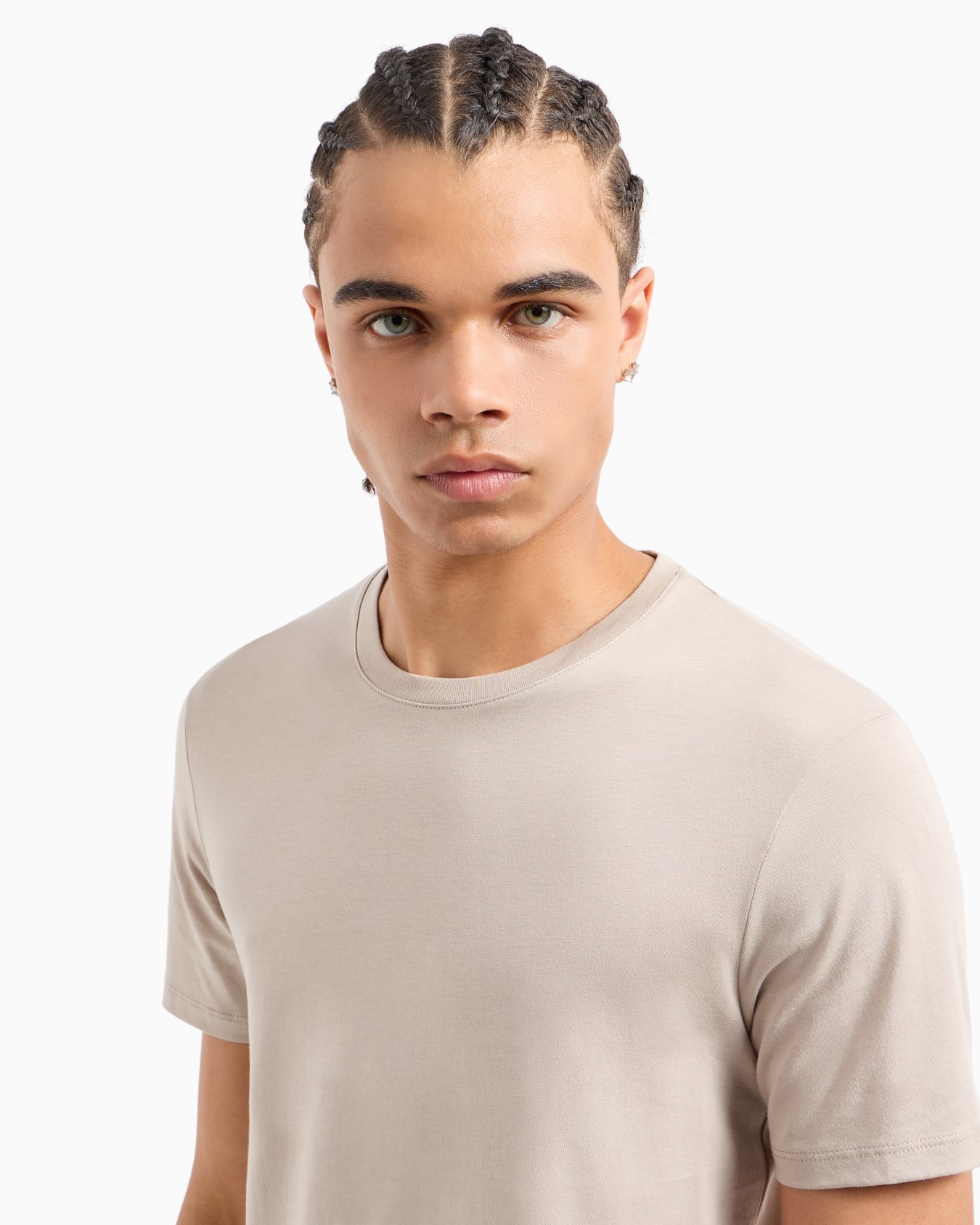 Slim fit Pima cotton T-shirt Slide 4