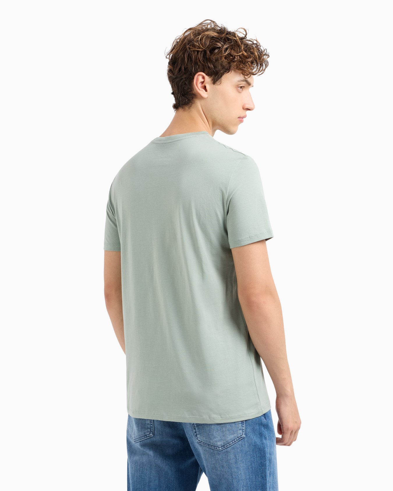 Slim fit Pima cotton T-shirt Slide 2