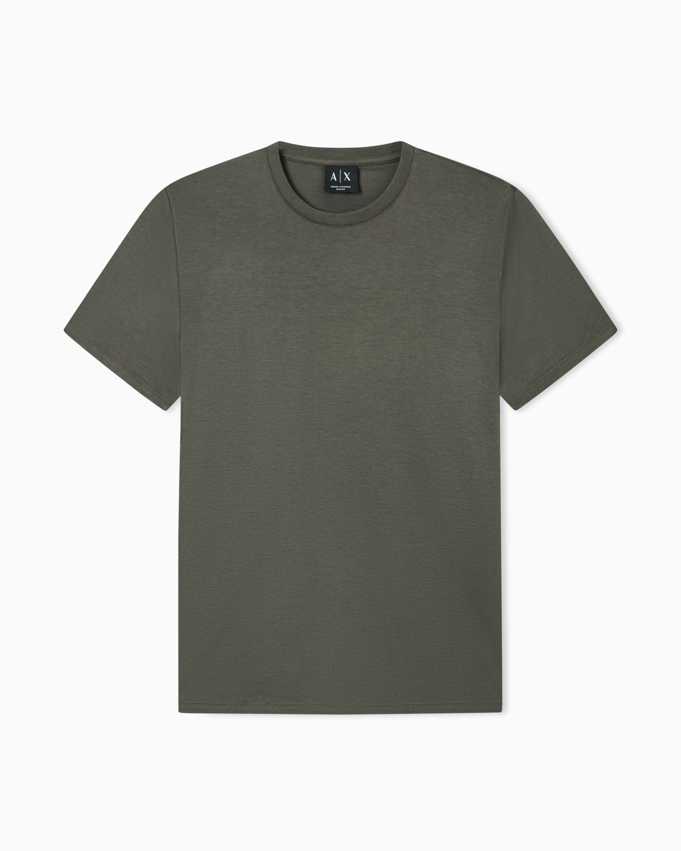 Slim fit Pima cotton T-shirt Slide 0