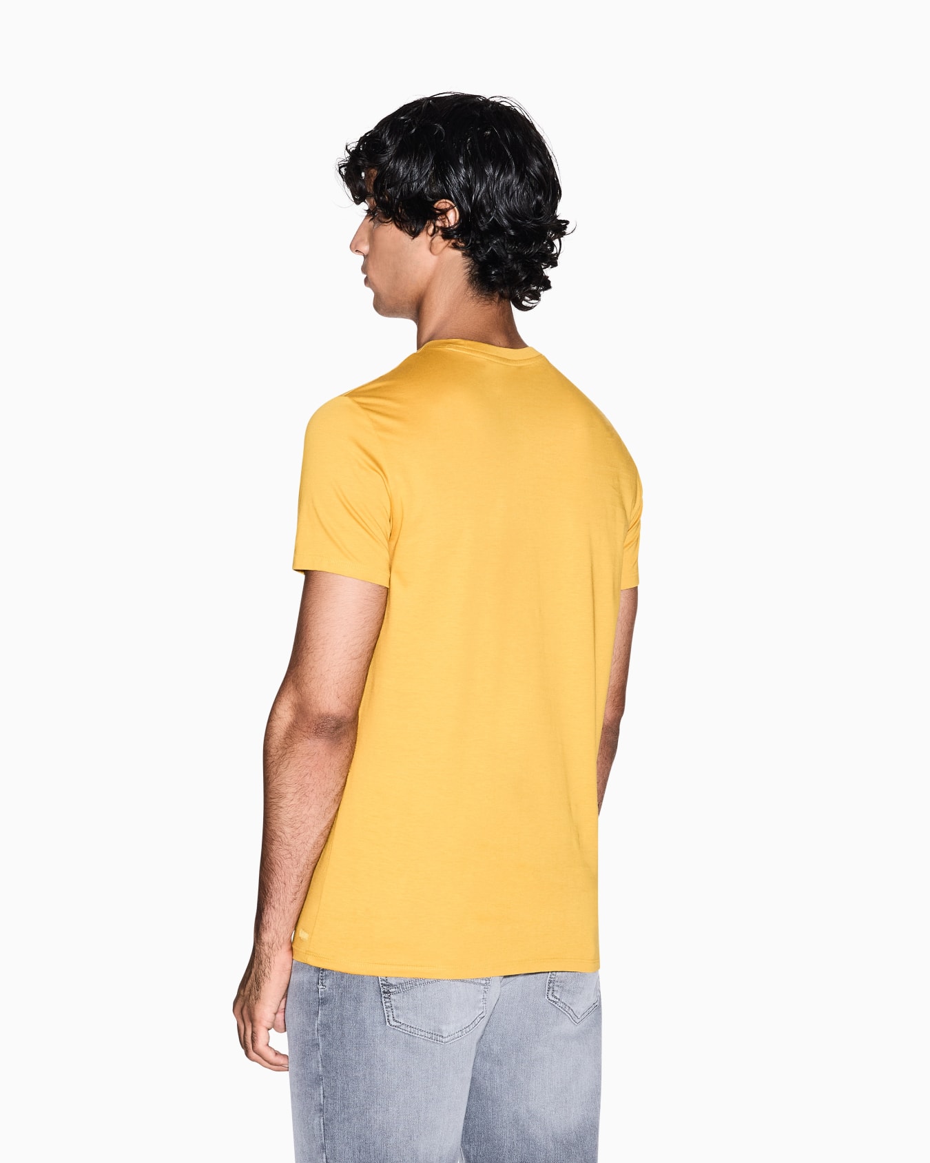Slim fit Pima cotton T-shirt Diapositiva 2