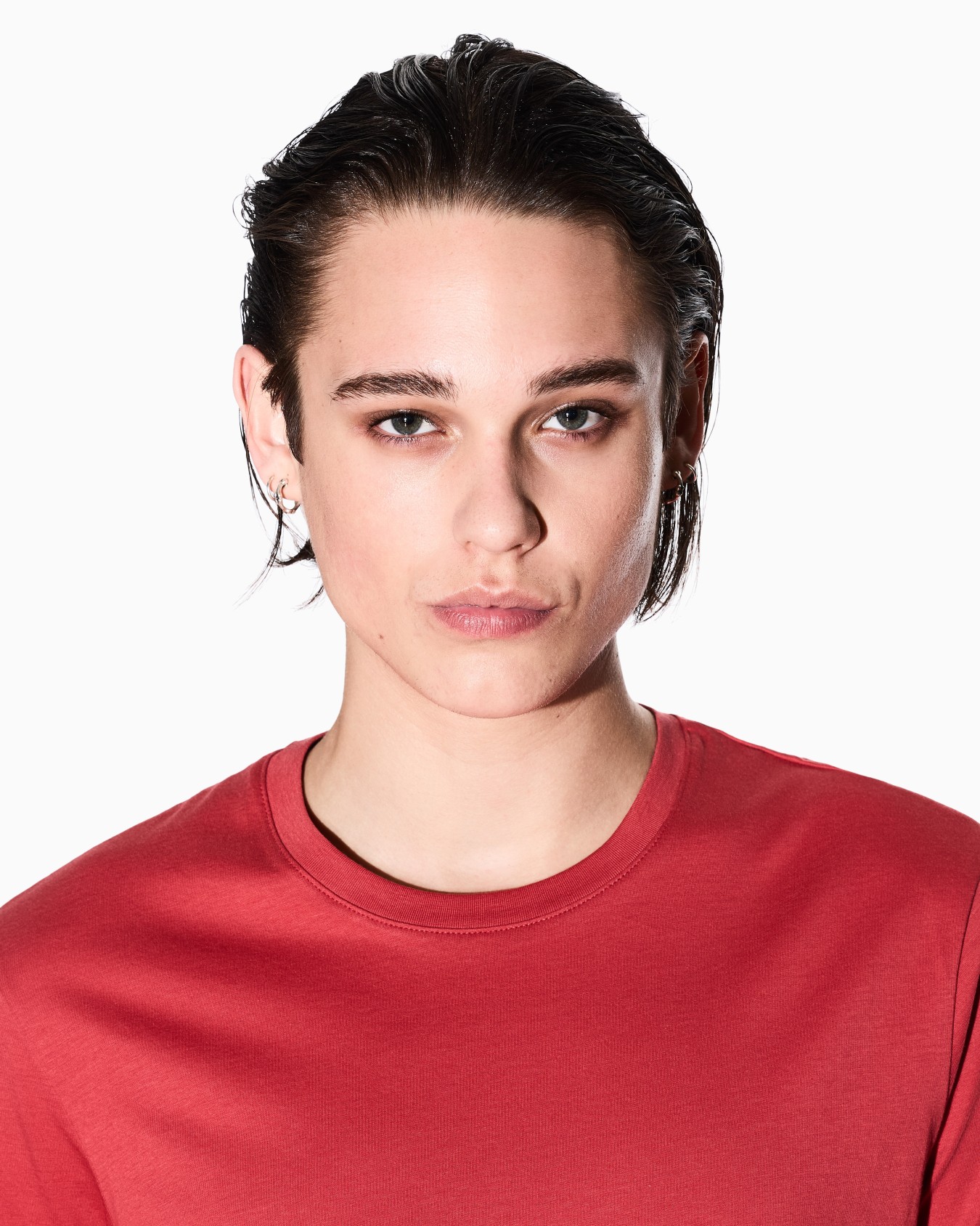 Slim fit Pima cotton T-shirt Slide 4