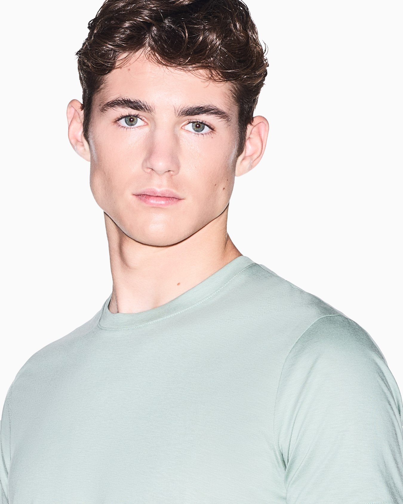 slim fit t-shirt in Pima cotton jersey Slide 6