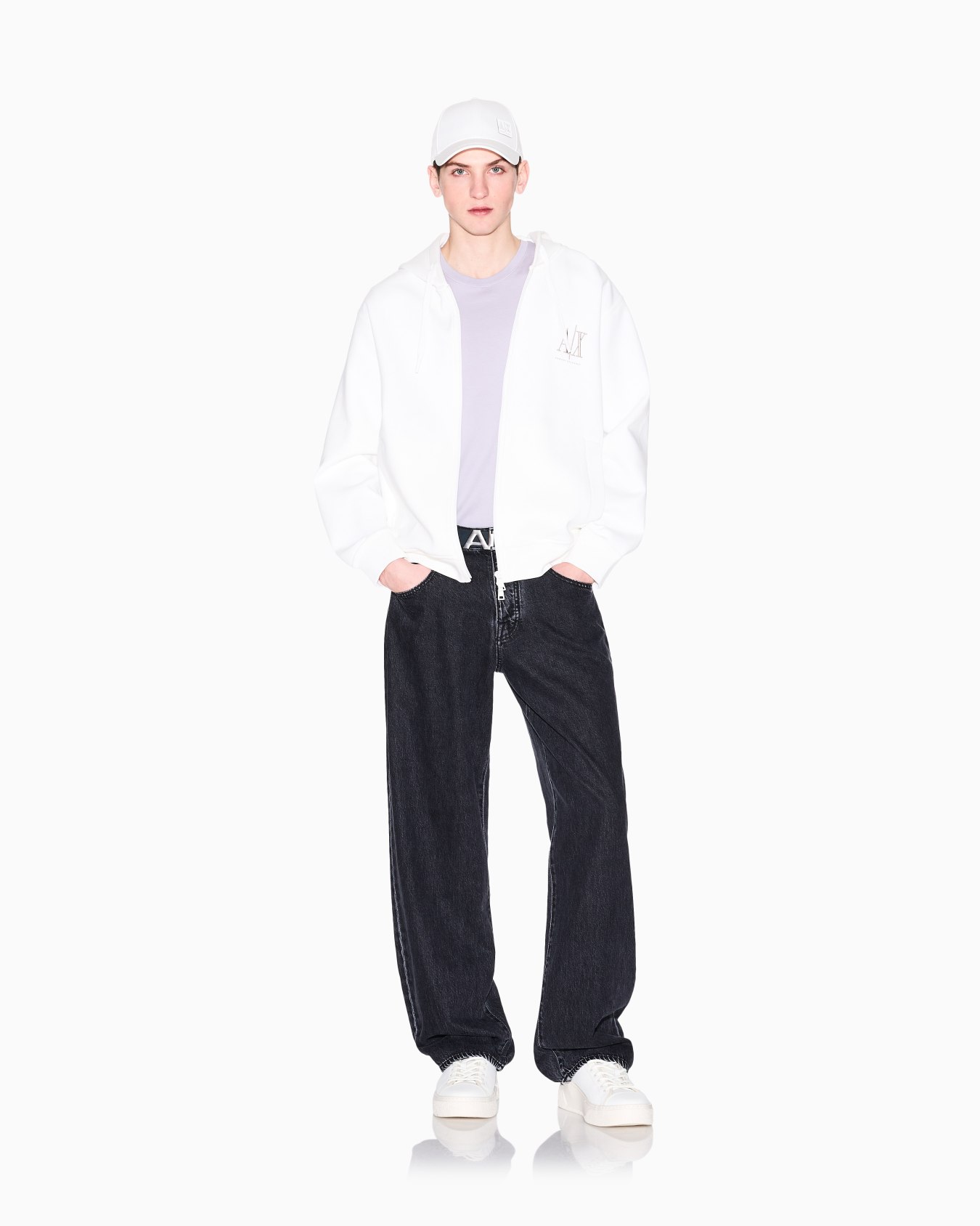 Slim fit Pima cotton T-shirt Slide 1